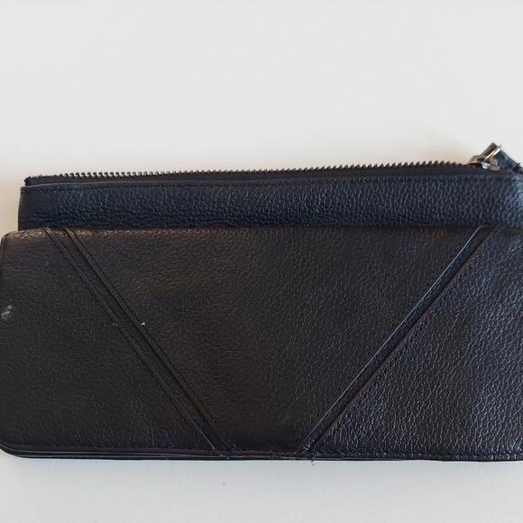 Kooba Leather Wallet Bi-Fold Black Credit Card Holder ( Bag C) - Picture 5 of 6